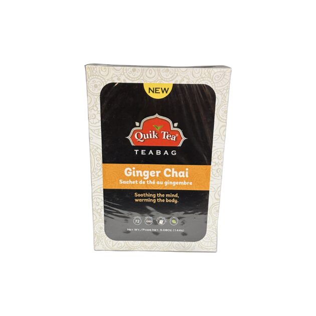Quik Tea Ginger tea bags 5.08oz