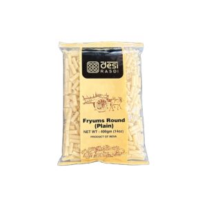 Desi Rasoi fryums round plain 400g