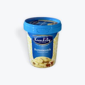 Kwality ice cream butterscotch 480ml