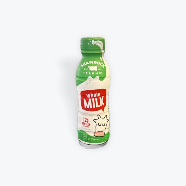 Shamrock whole milk 12oz
