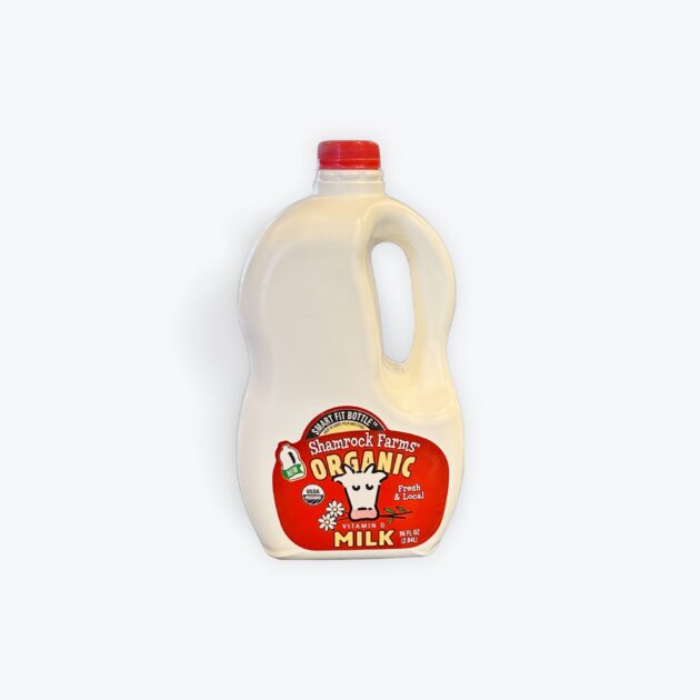 Shamrock whole milk organic 96oz