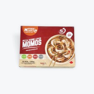 Mthrs magic momos pizza veg 390g