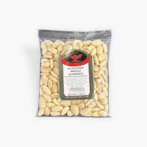 deep Whole Blanched Almonds 200g
