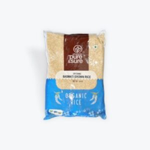 Pure n sure brown basmati rice 10lb