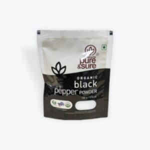 Pure n sure black pepper pdr 100g
