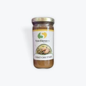 Fyve Elements chat chutney 8oz