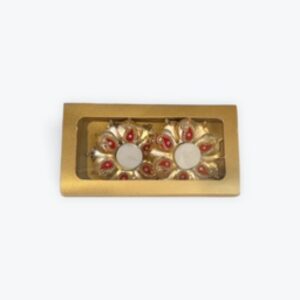Metal lotus tealight holder