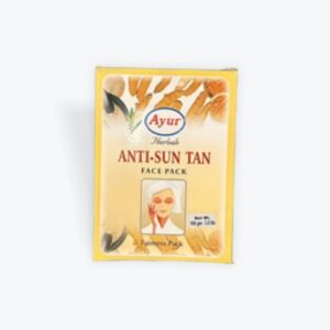 Ayur anti sun tan face pack 100g
