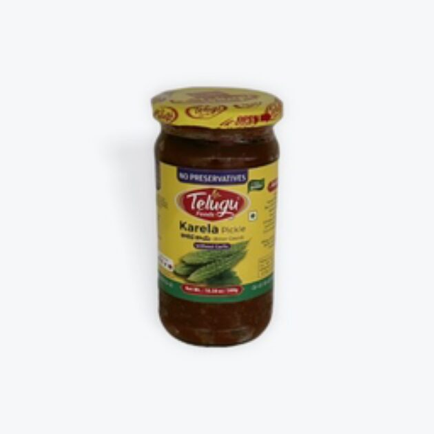 Telugu Karela Pickle no garlic 300g