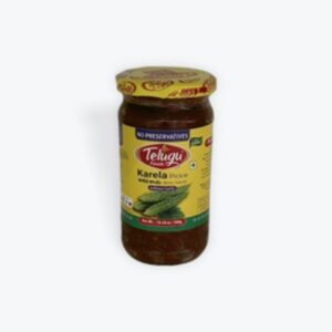 Telugu Karela Pickle no garlic 300g
