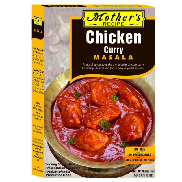 Mothers chicken curry mix 50g
