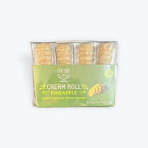 Deep pineapple cream roll 4pc