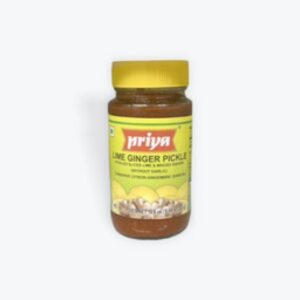 Priya lime ginger w/o garlic pickle 10.6oz