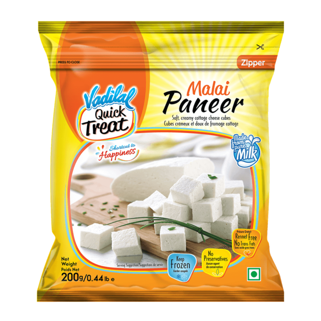 Vadilal Malai Paneer cubes 200g