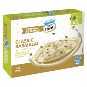 Vadilal Clasic Rasmalai Pack 454g