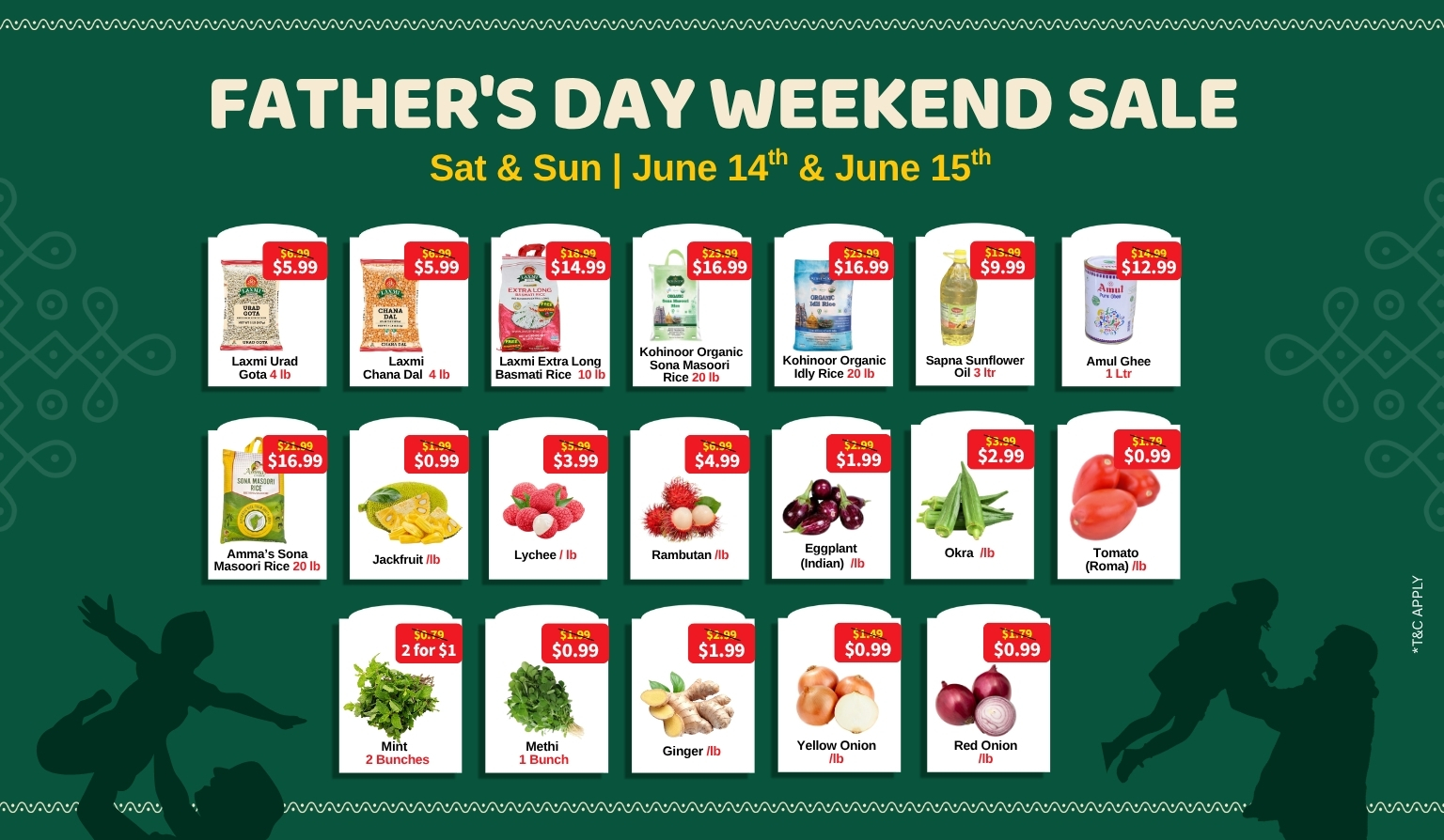 Fathers' Day sale