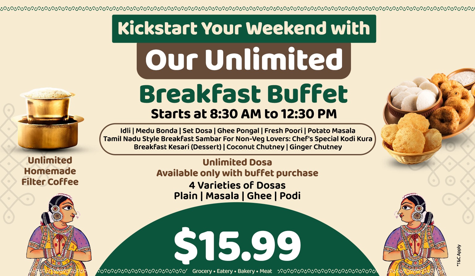 Unlimited Breakfast