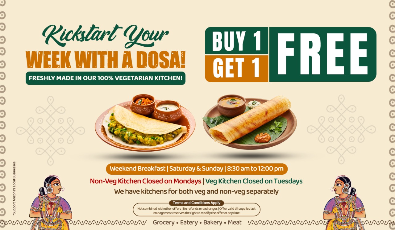 Buy 1 get 1 dosa