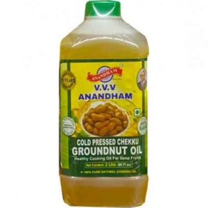 VVV Anandham cold pressed Groundnut Oil 5ltr