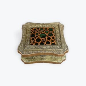 Brass dry fruit box 6”x6”