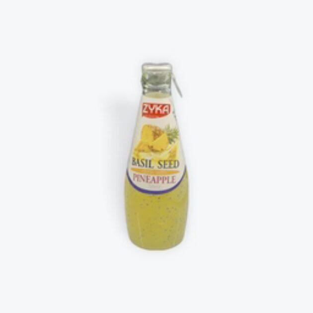 Zyka pineapple drink with basil seed 290ml