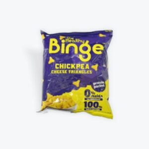 Binge chickpea cheese triangles