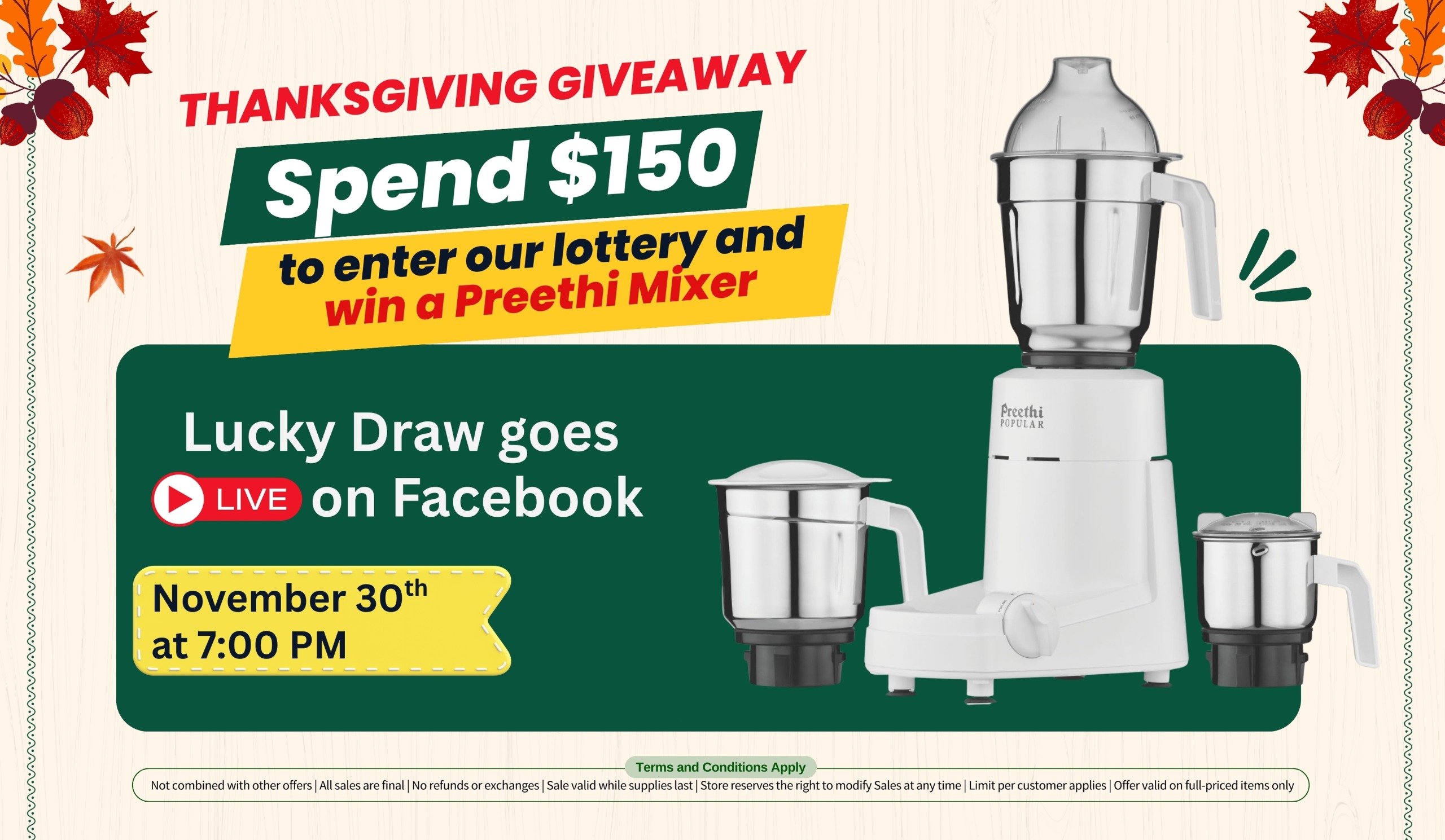 Thanksgiving giveaway mixer-01