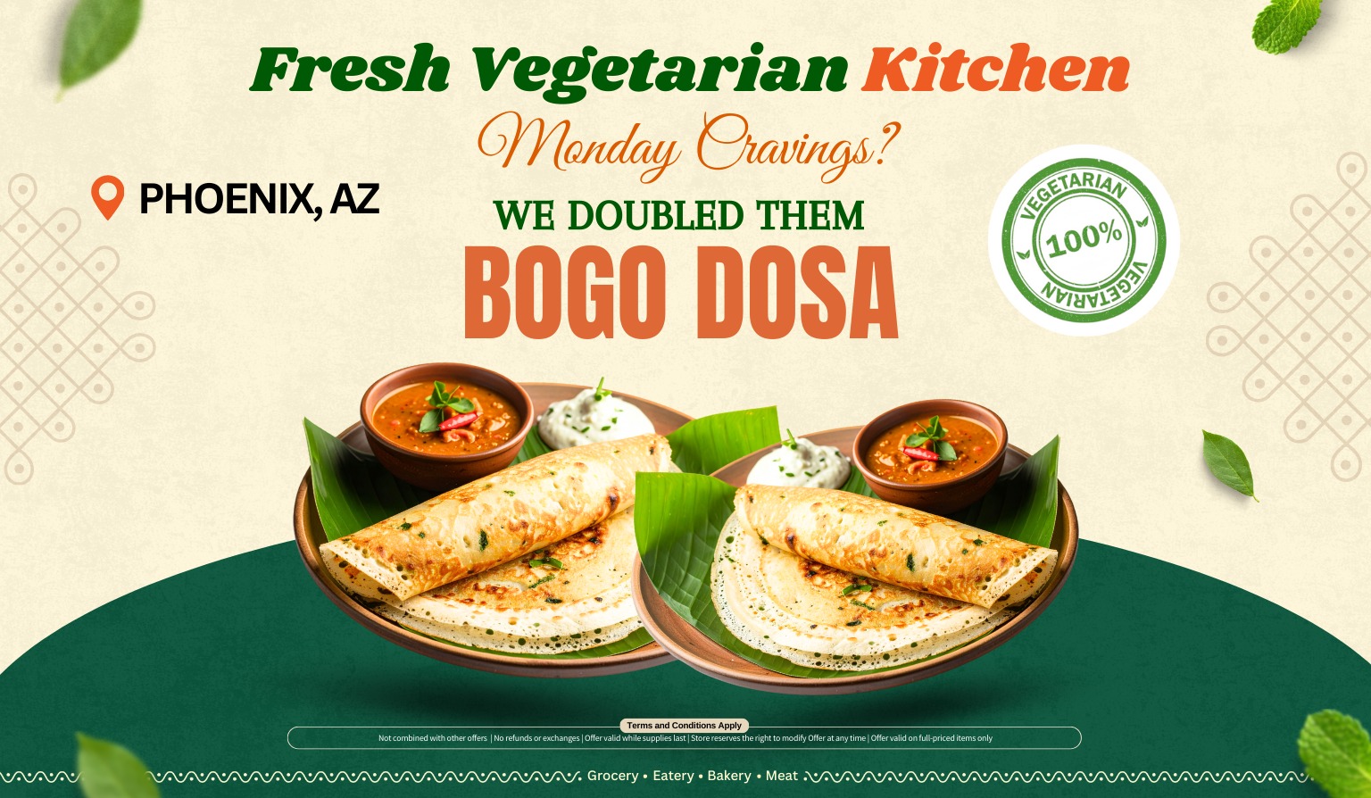 Monday Cravings Dosa Side