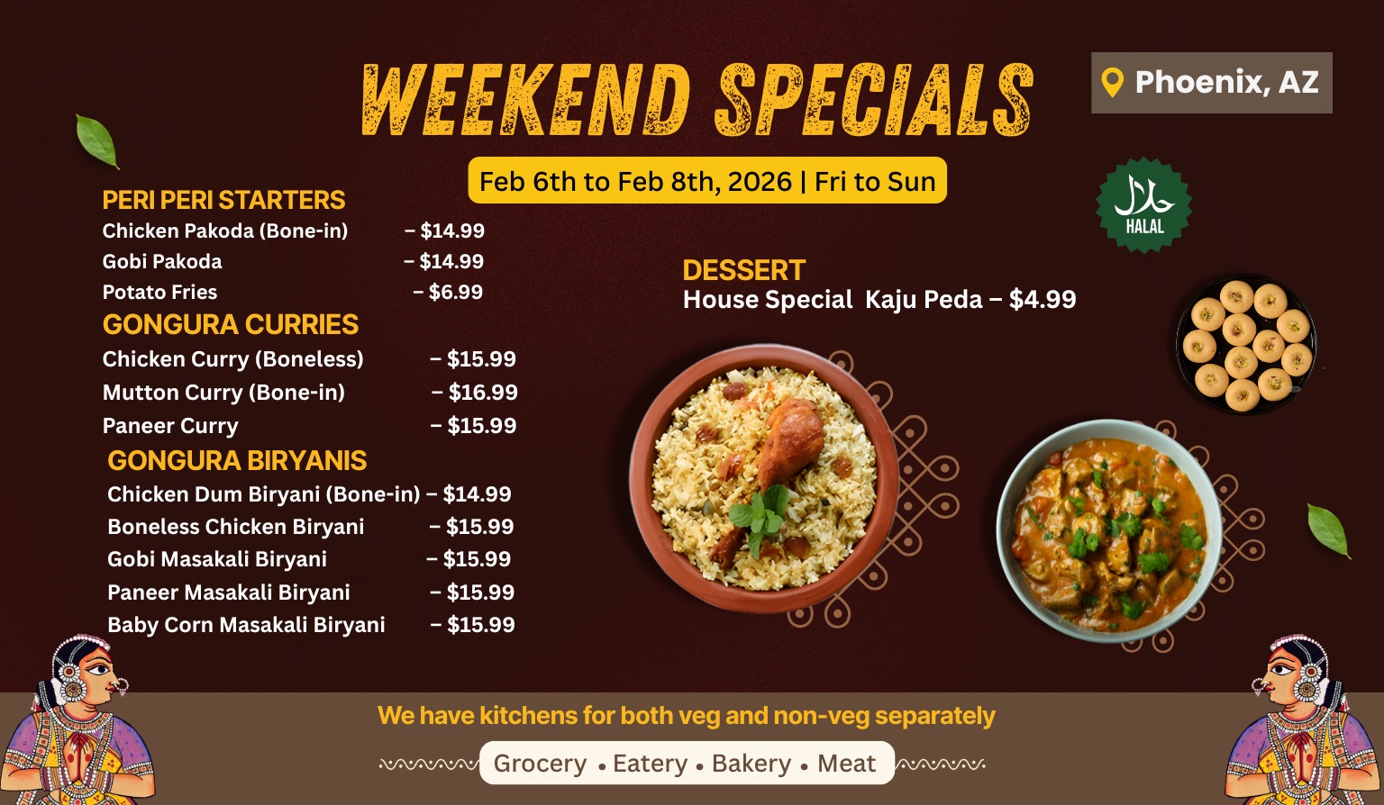 Weekend Specials