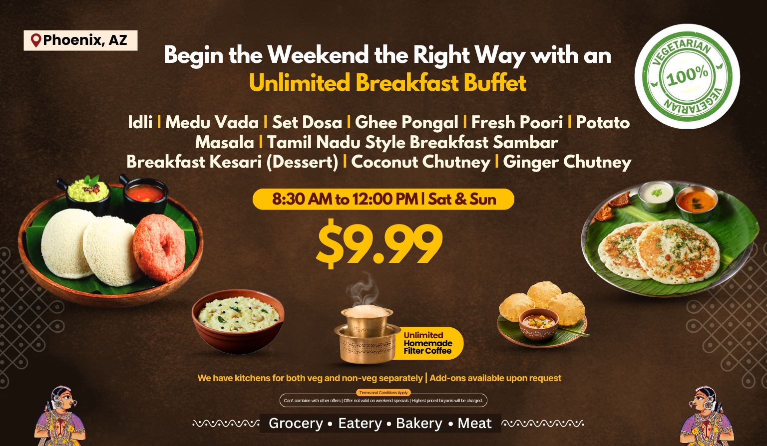 unlimited Breakfast Buffet side