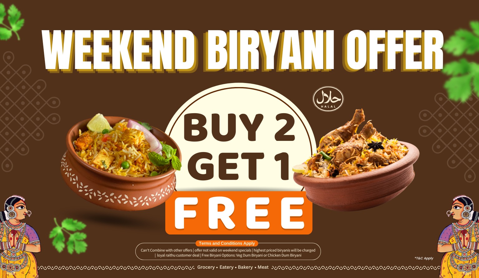 Weekend Biryani Offer side